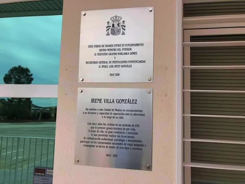 Placa Grabada Ministerio del Interior